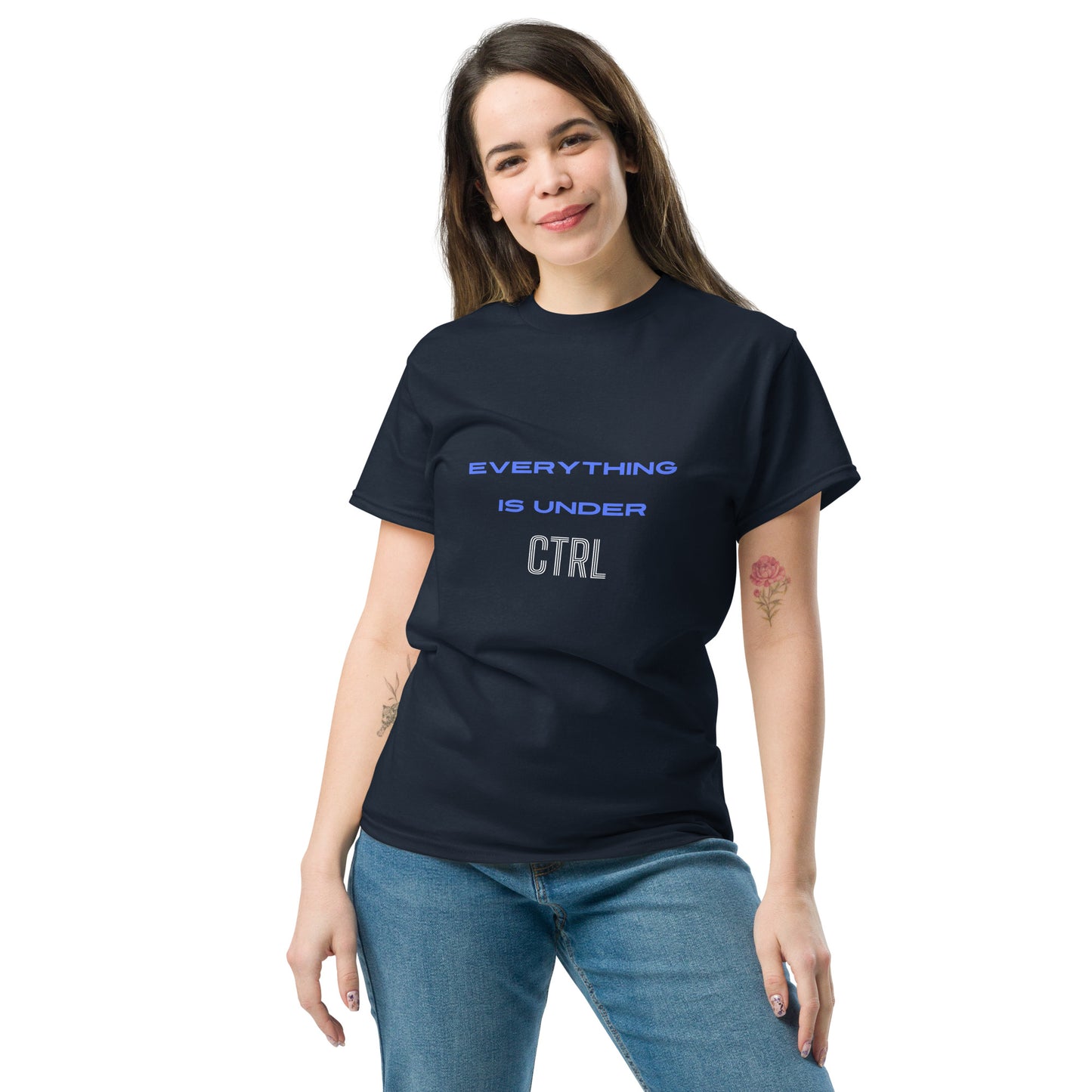 "UNDER CTRL" tee