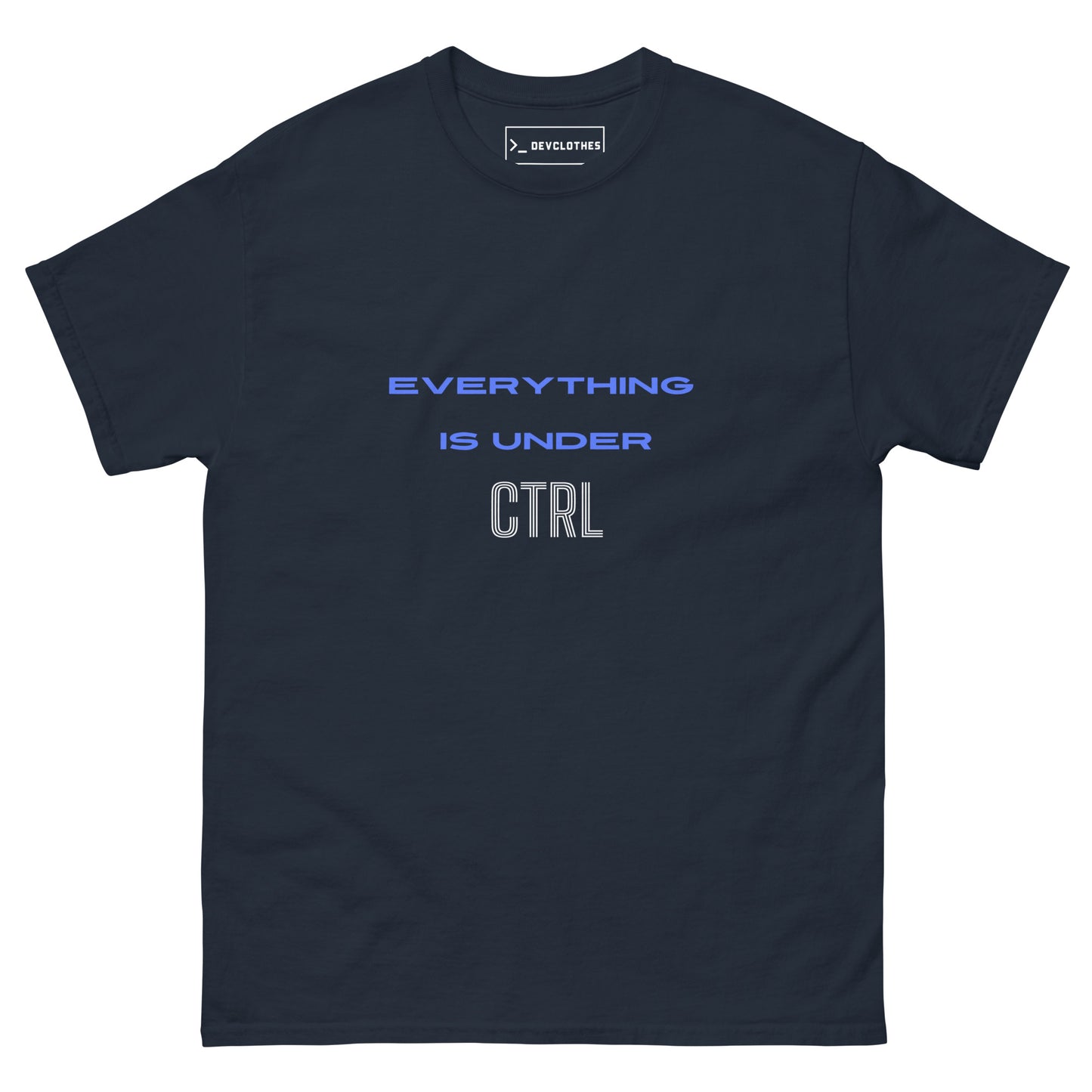 "UNDER CTRL"  tee