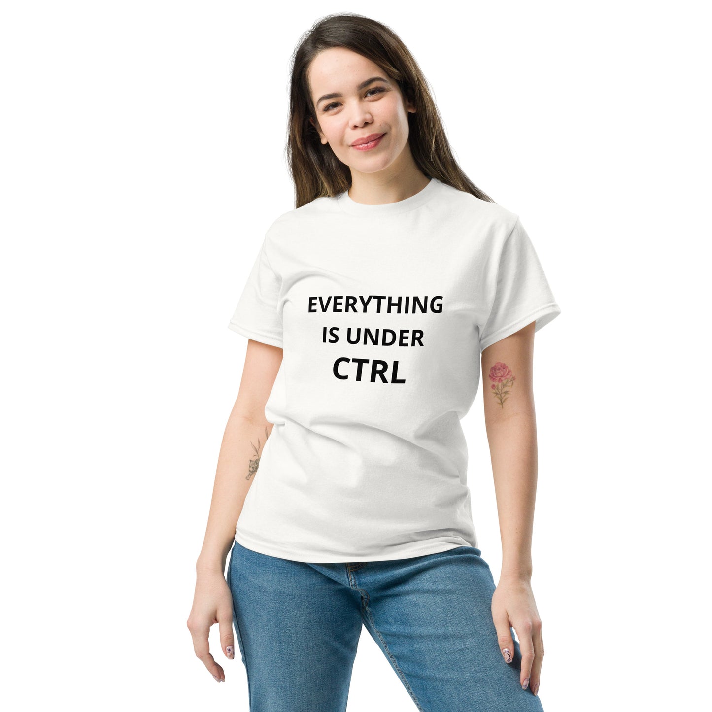 "EVERYTHING IS UNDER CTRL" tee