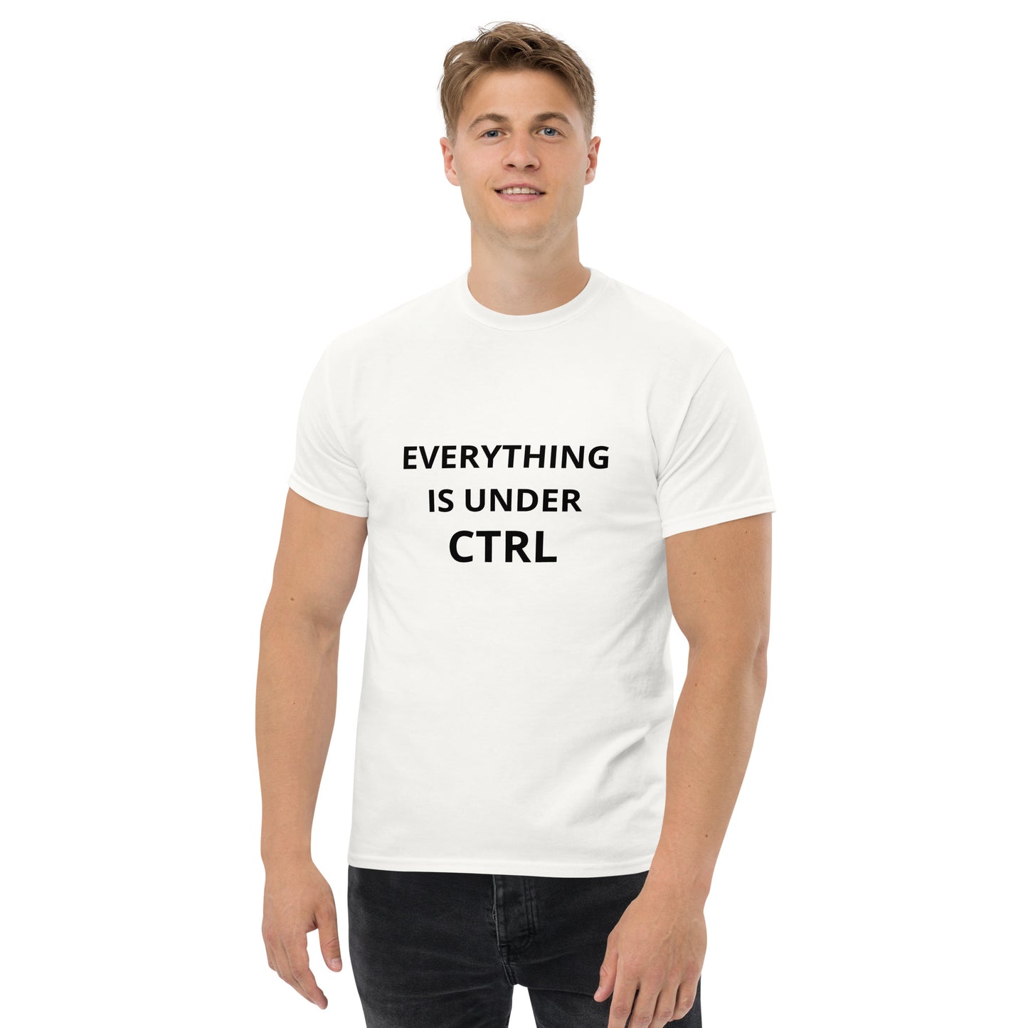 "EVERYTHING IS UNDER CTRL" tee