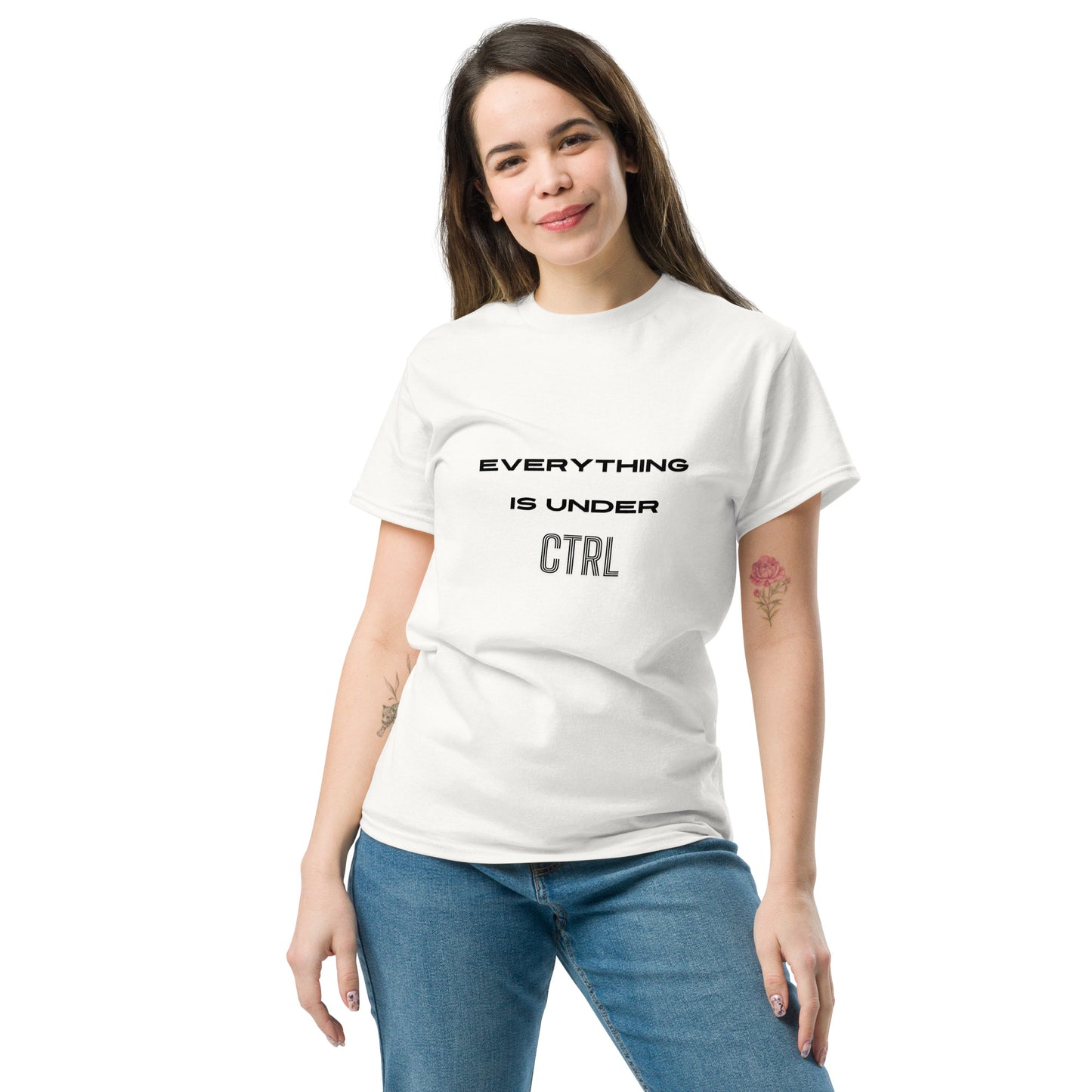 "EVERYTHING IS UNDER CTRL" tee