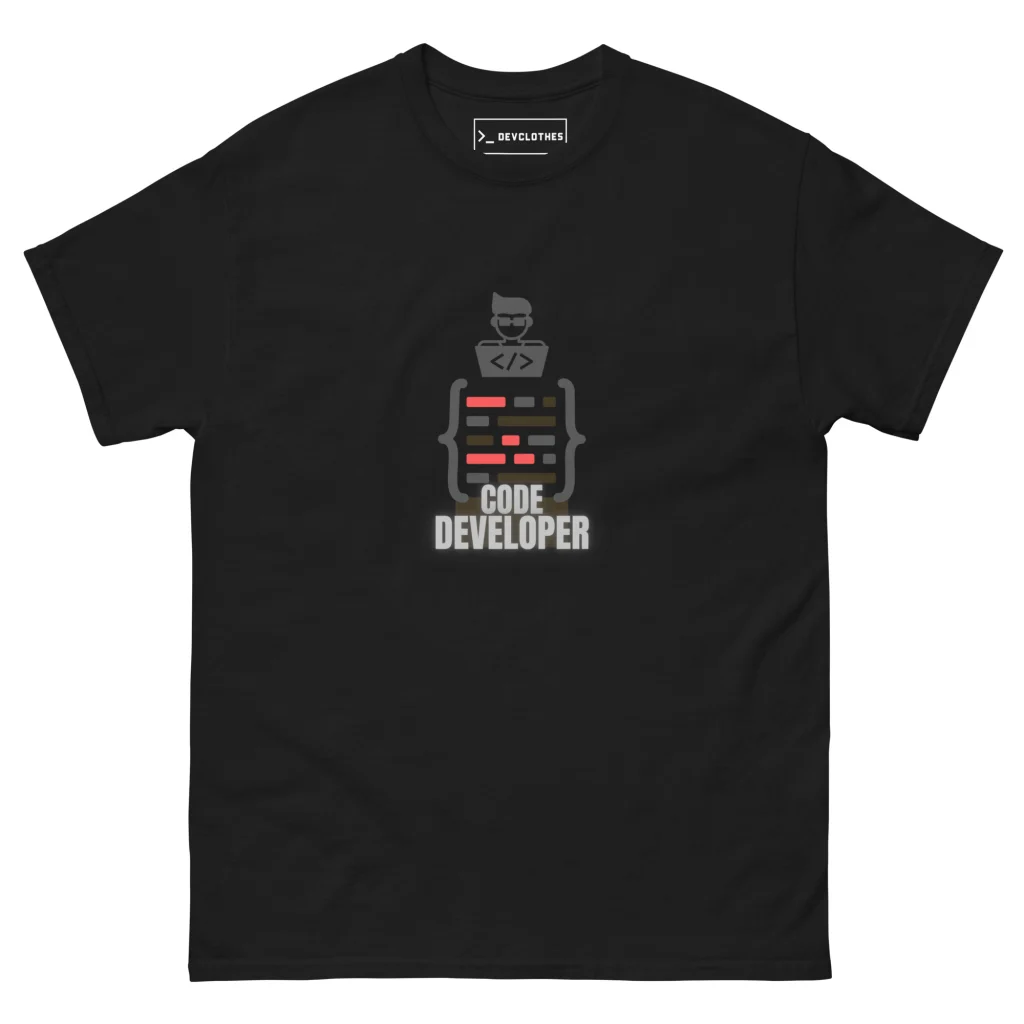 Code Developer T-Shirt, front