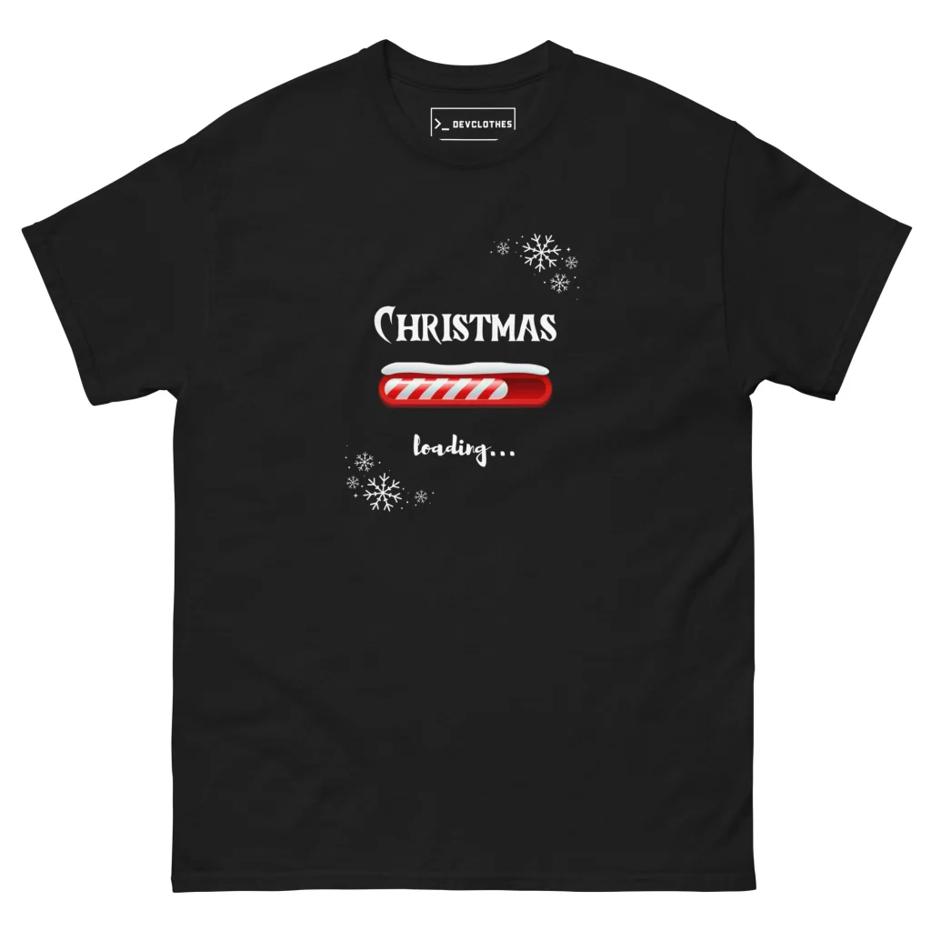 Christmas Loading T-Shirt, front