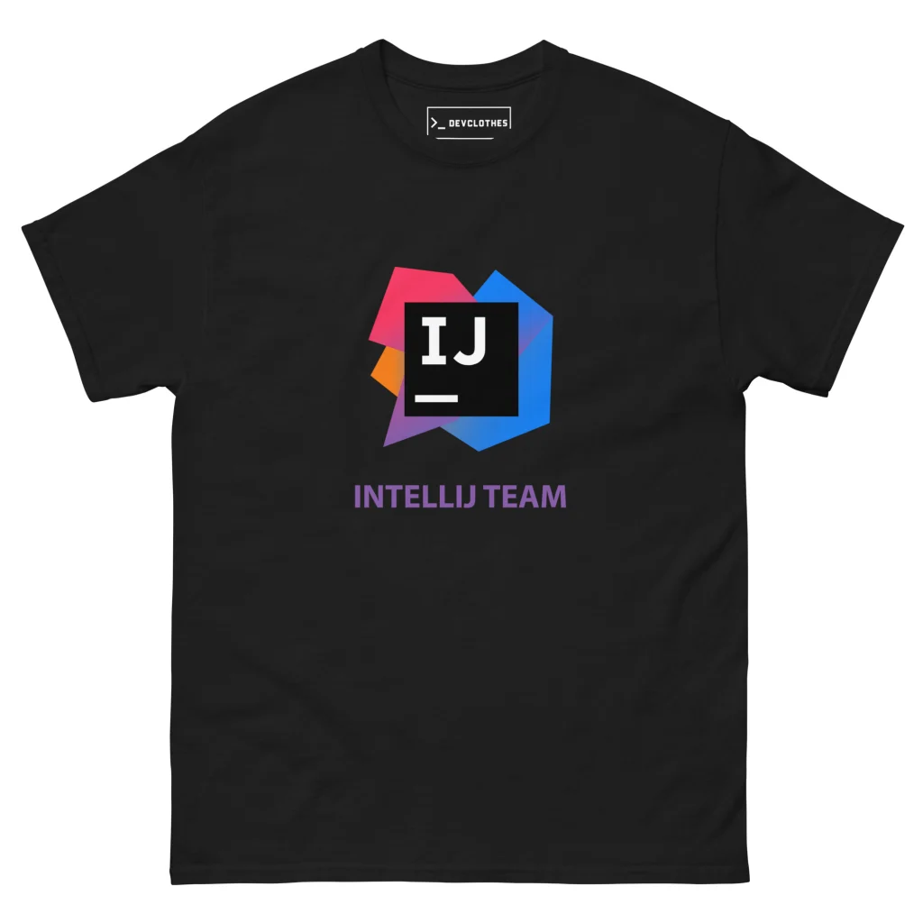 IntelliJ Team T-Shirt, front