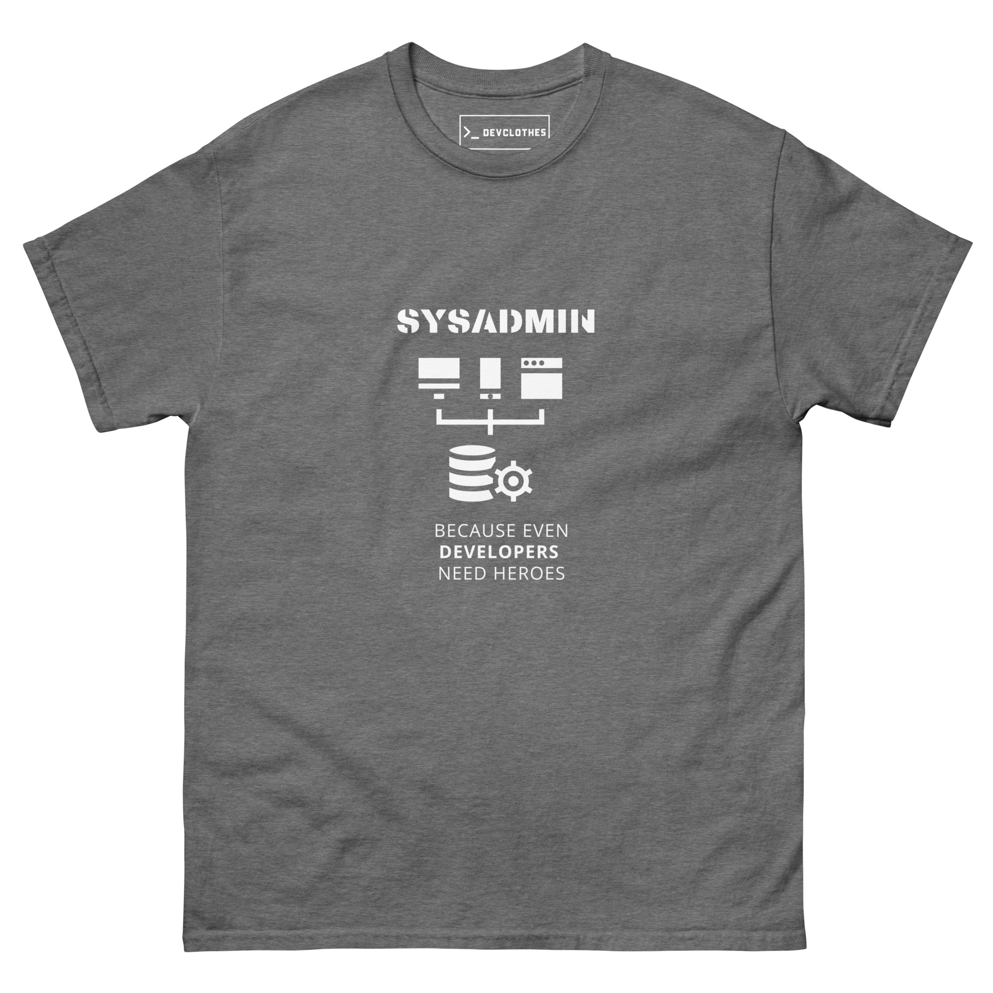 "SYSADMIN HEROE" tee - Image 3