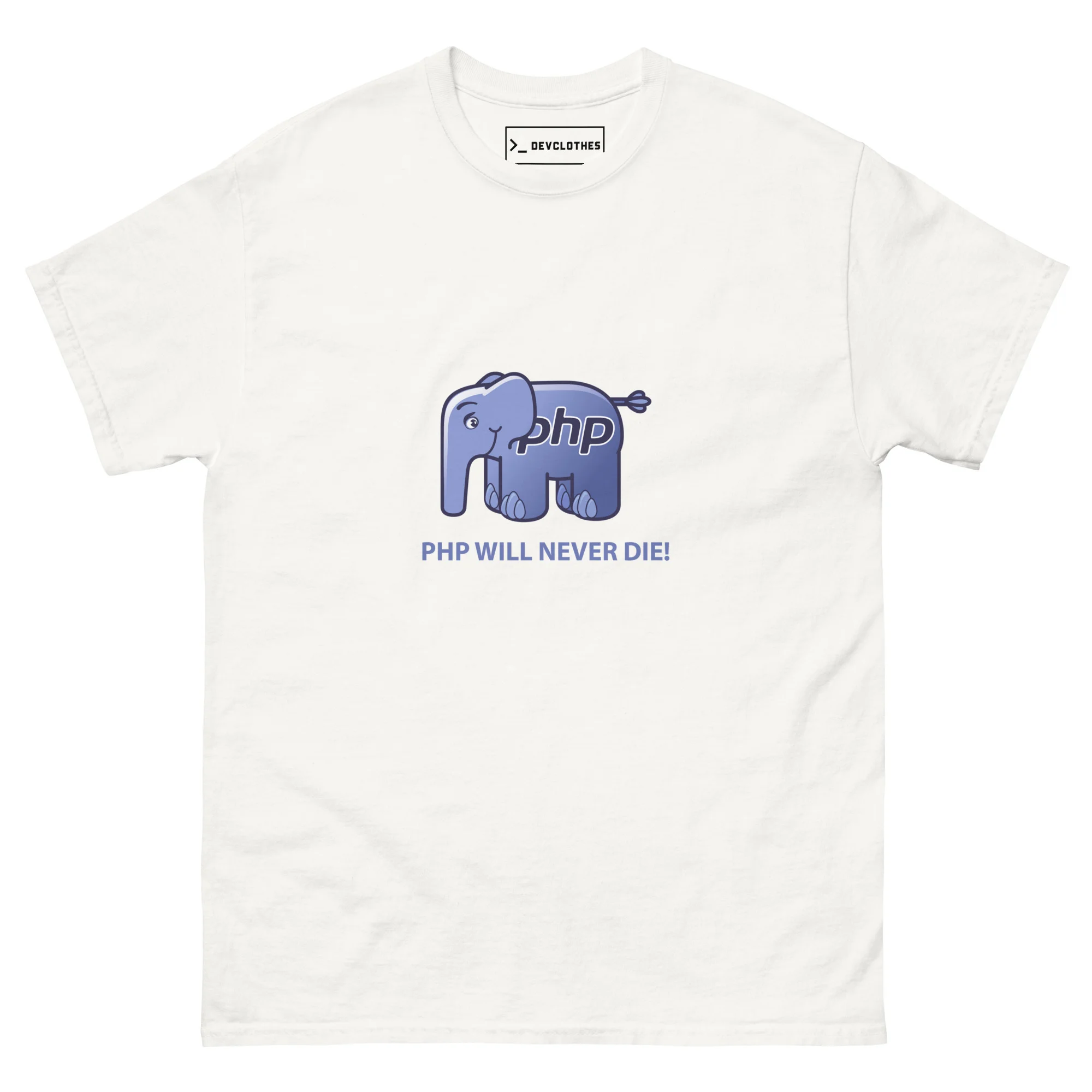 PHP Will Never Die T-Shirt - Image 3