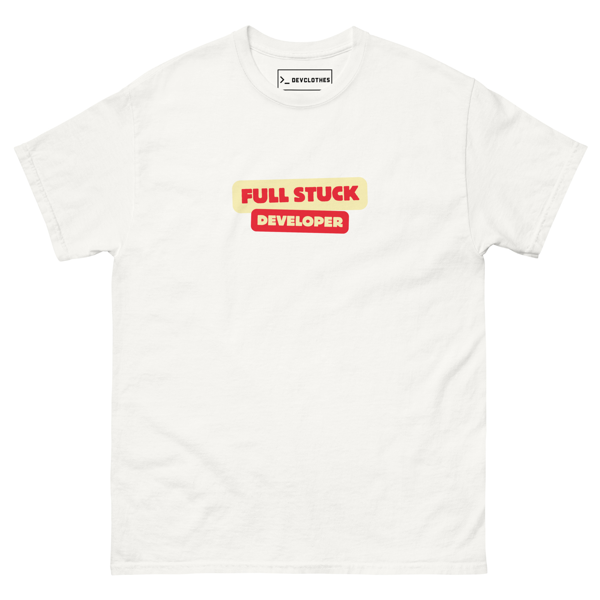 "Full Stuck Developer" Tee - Image 5