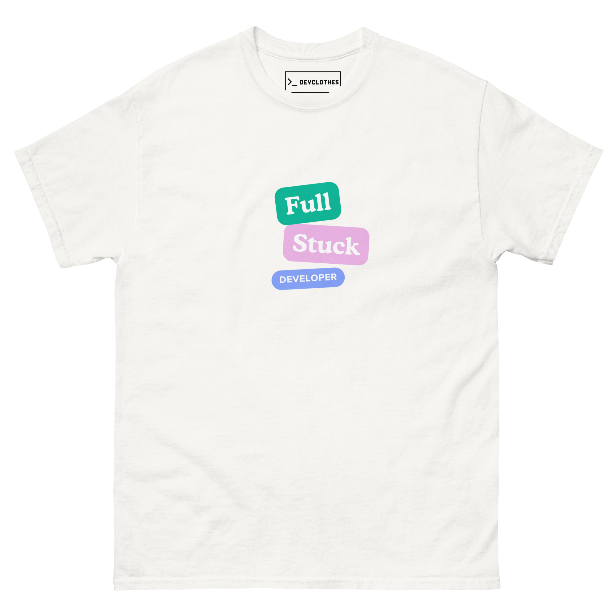 "Full Stuck Dev" Tee - Image 5